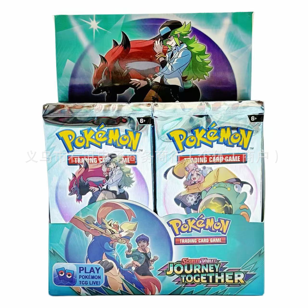 Pokémon English Version Collectible Cards, Pokémon Card Blind Boxes, Pokémon Card Packs—Hot Selling, 360 in Stock