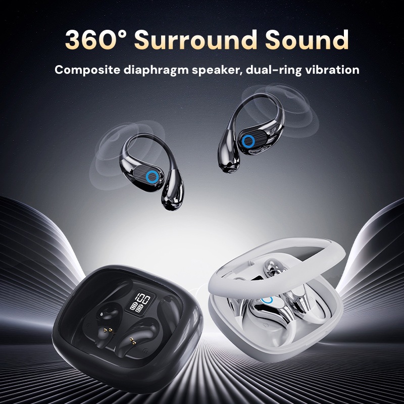 Cross-border private-label X36PRO true wireless sleep-aid invisible mini compact wireless Bluetooth earphones, with translation capability.