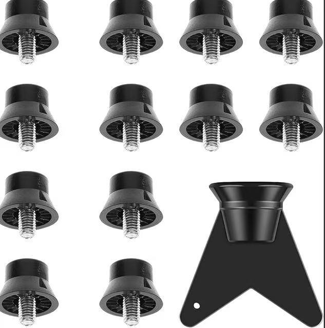 Manufacturer direct sales cross-border hot sale football shoe nails activity nylon shoe nails 13MM16MM football supplies 5MM screws