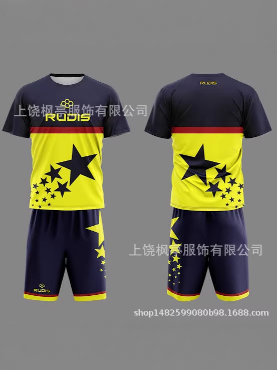 Foreign trade cross-border summer hot-selling new UFC series wrestling sports short-sleeve wrestling T-shirt set, in stock for wholesale.