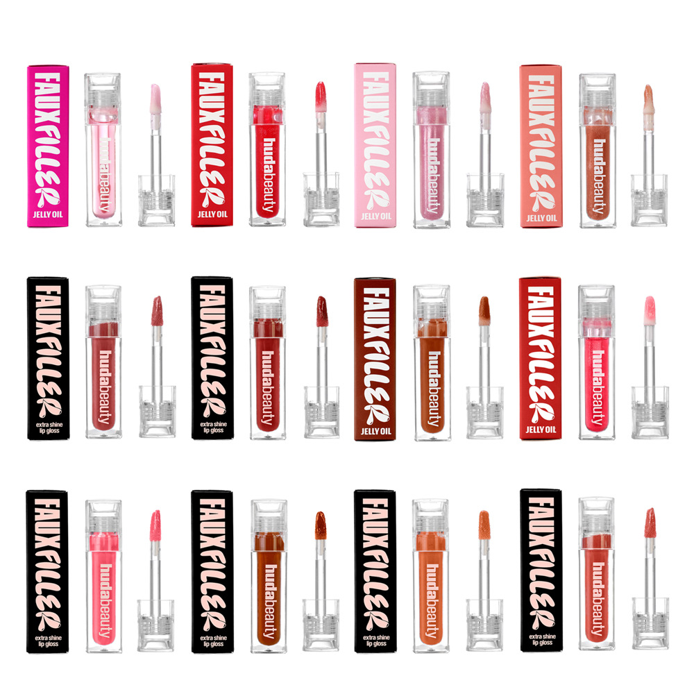 HUDABEAUTY保湿唇彩 胡达美丽FAUX FILLER EXTRA SHINE LIP GLOSS