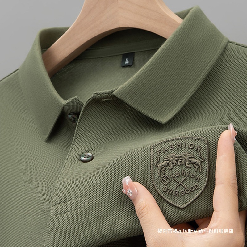 External trade and distribution of new men's clothing, new season shorts, polo shirts, business men's t-shirts