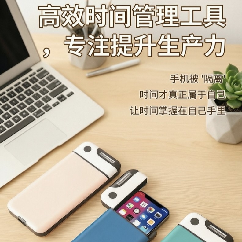 Cell phone lock box self-timer cell phone lock box researcher student fencing home furnishings building materials locks hanging locks
