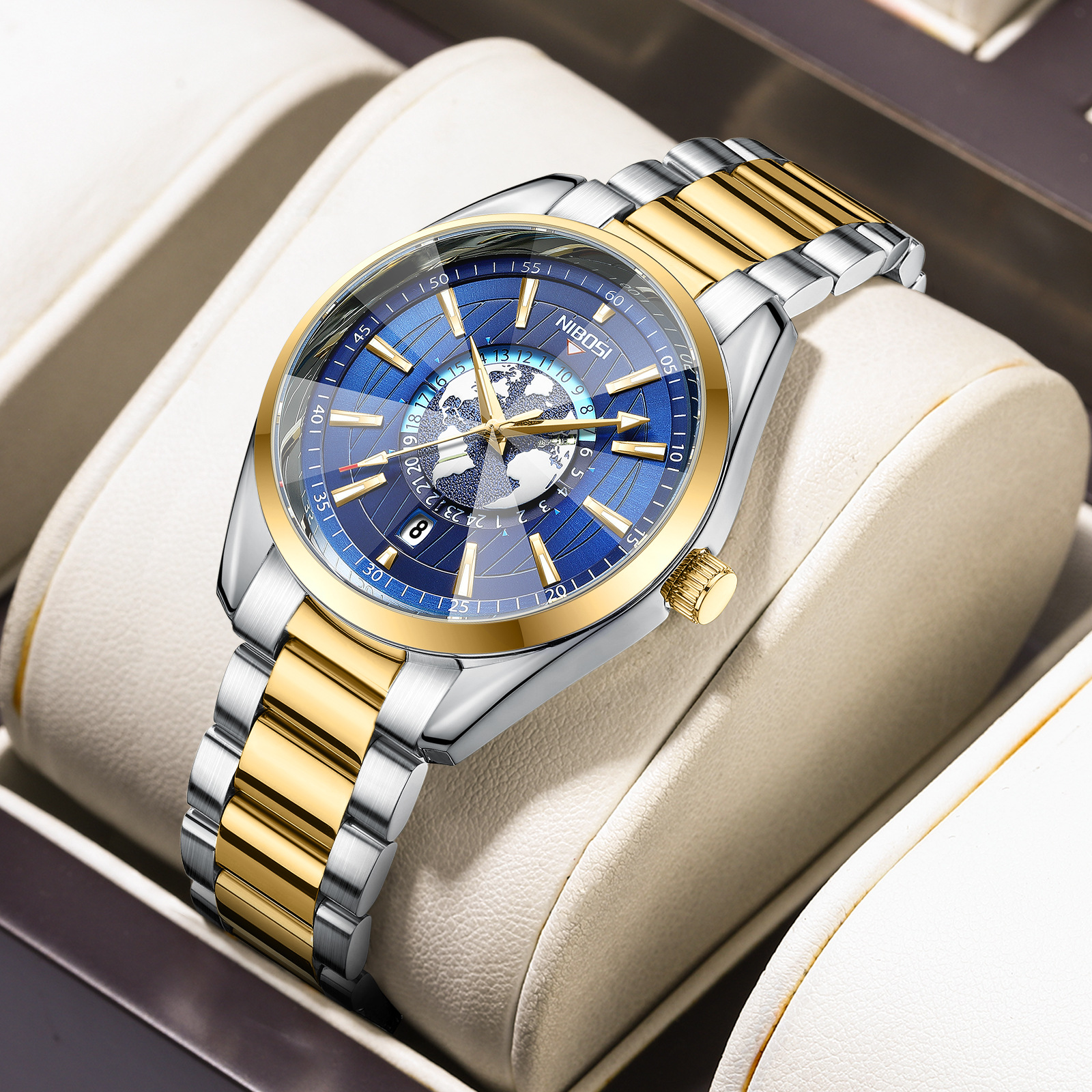 NIBOSI watches foreign trade men high quality planetary waterproof watches fashion trend quartz watches manufacturers wholesale