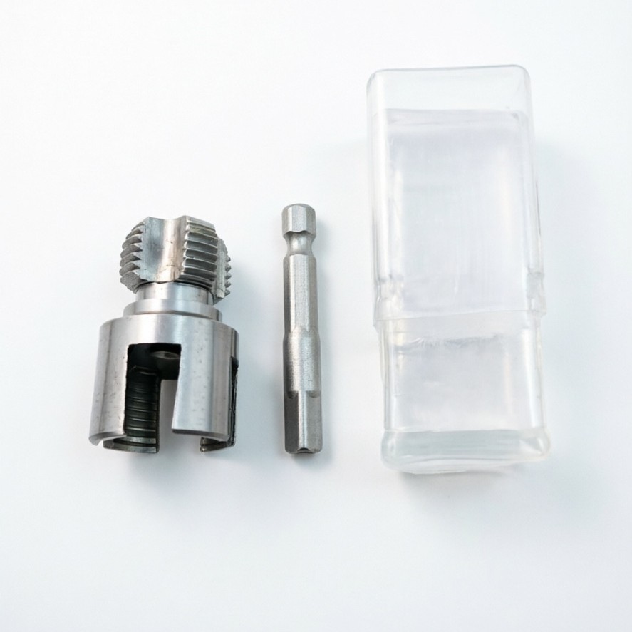 PPR pipe 4mm/6mm internal/external thread all-in-one threading tool, thread tap, die, and threading set.