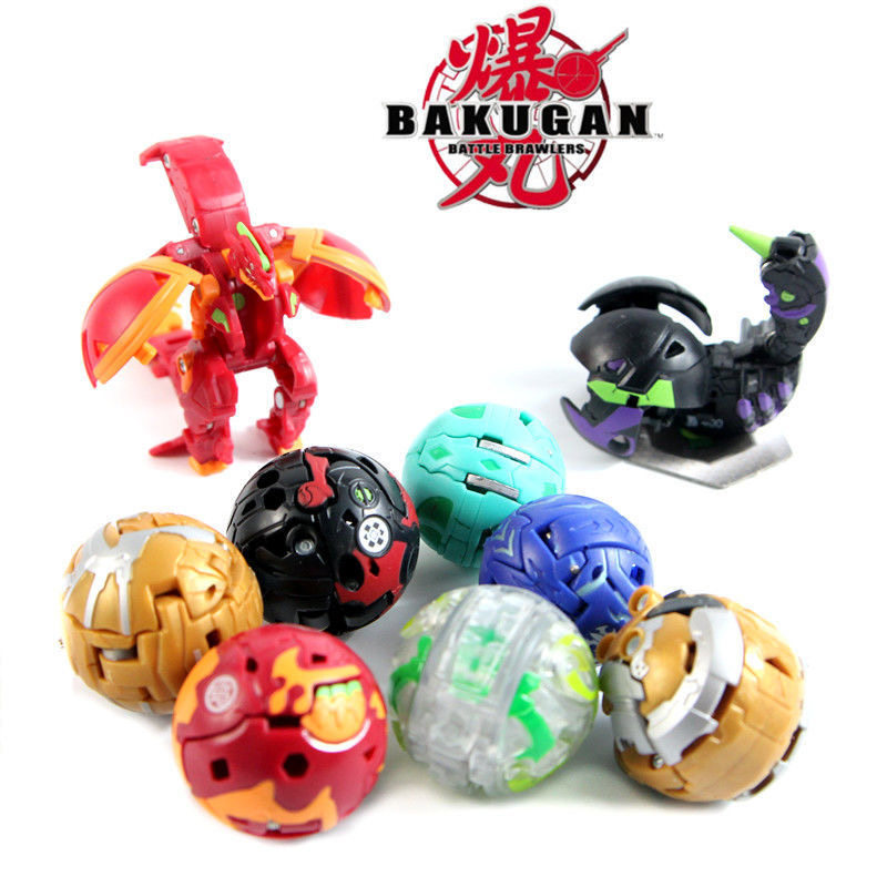 Bakugan "Blazing Unicorn Beast," Spider Ball Launcher Battle, Transforming Dinosaur Egg—Boys' Toy