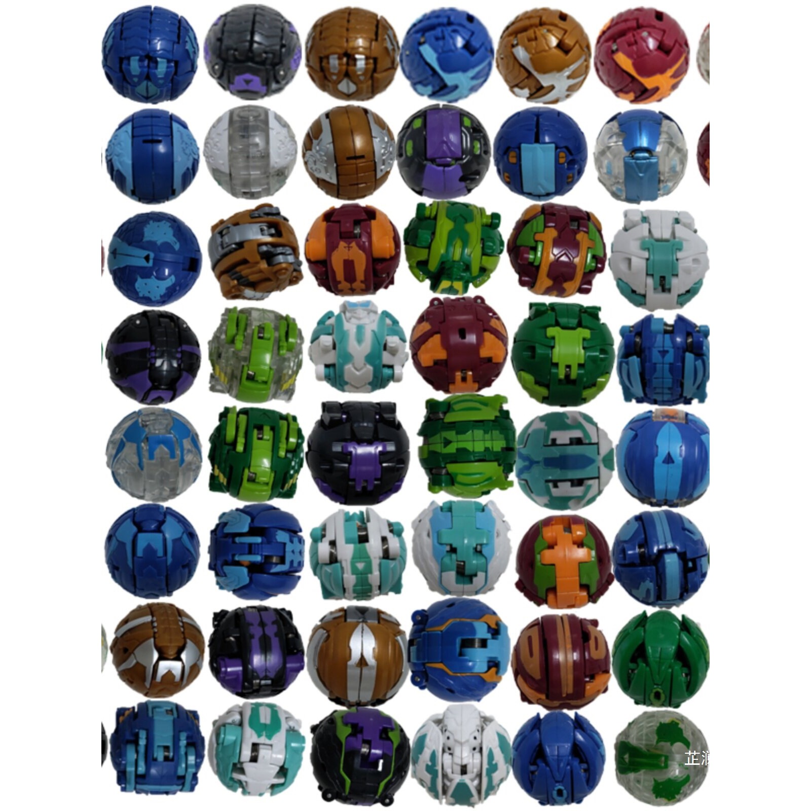 Free Shipping 2024 New Version Bakugan Action Figure Toy Hexagonal Magnetic Battle Cards Storage Box for 32 Character Cards