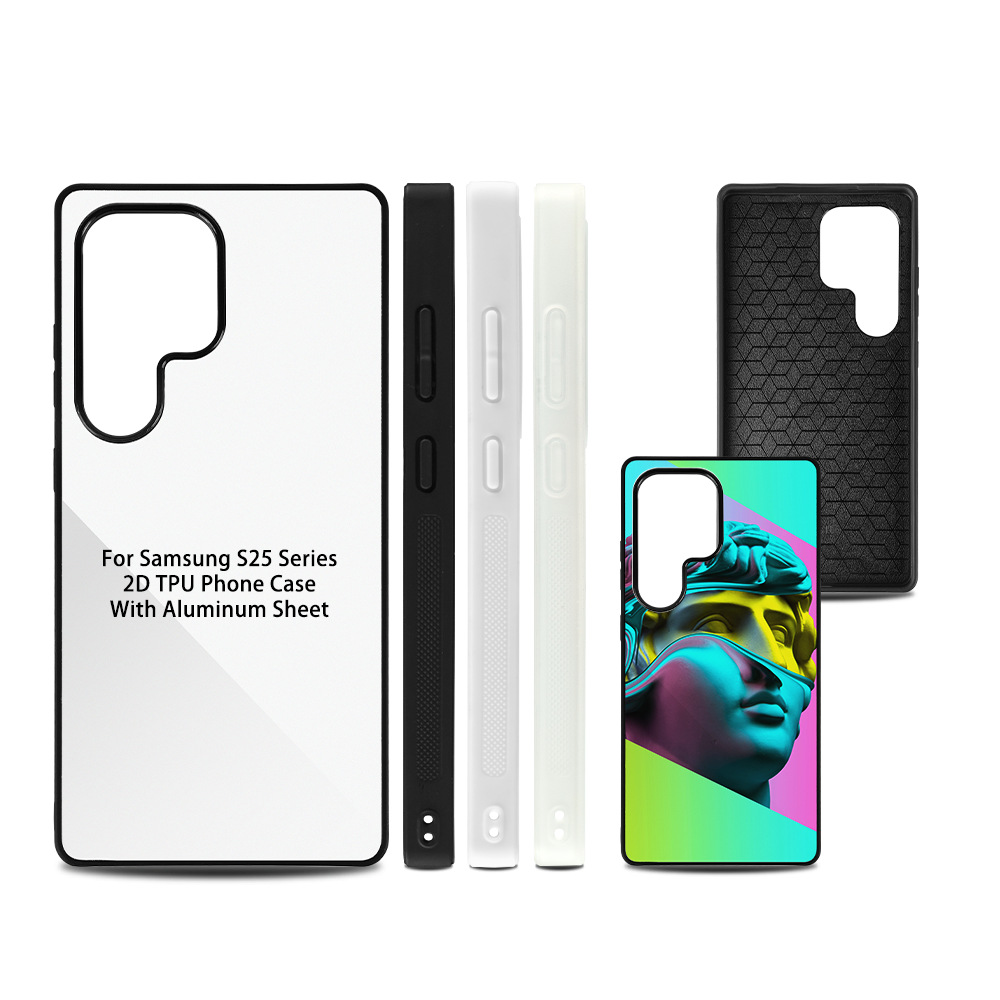 Manufacturer supplies directly to Samsung S series heat transfer printing cell phone case 2DTPU + PC glass film heat expansion material