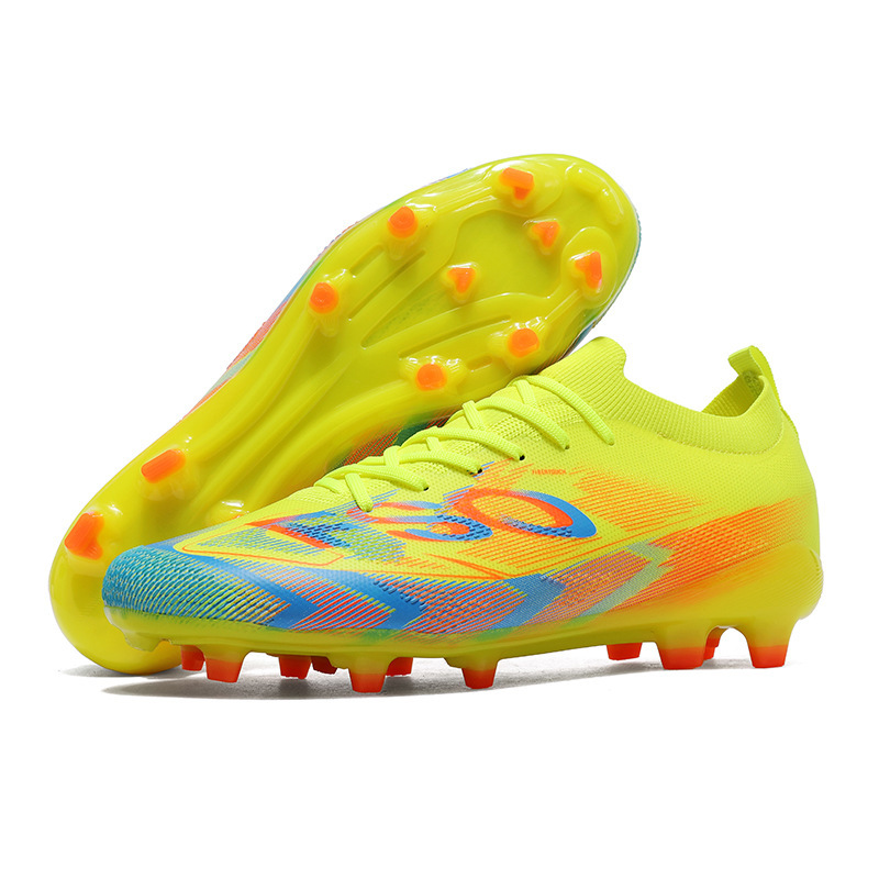 Cross-border Amazon new F50 soccer shoe long-nailed professional training shoe for men, women and children student competition wholesale