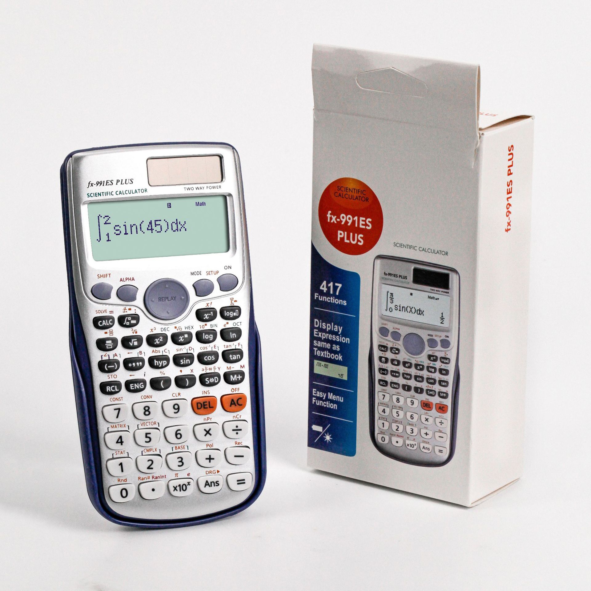 FX-991ES PLUS scientific calculator for students and research function 417 multifunction calculator