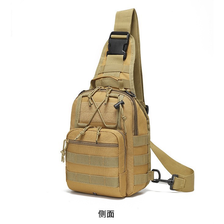 600D Oxford Cloth Tactical Crossbody Bag, Shoulder Backpack, New Large-Capacity Tactical Backpack