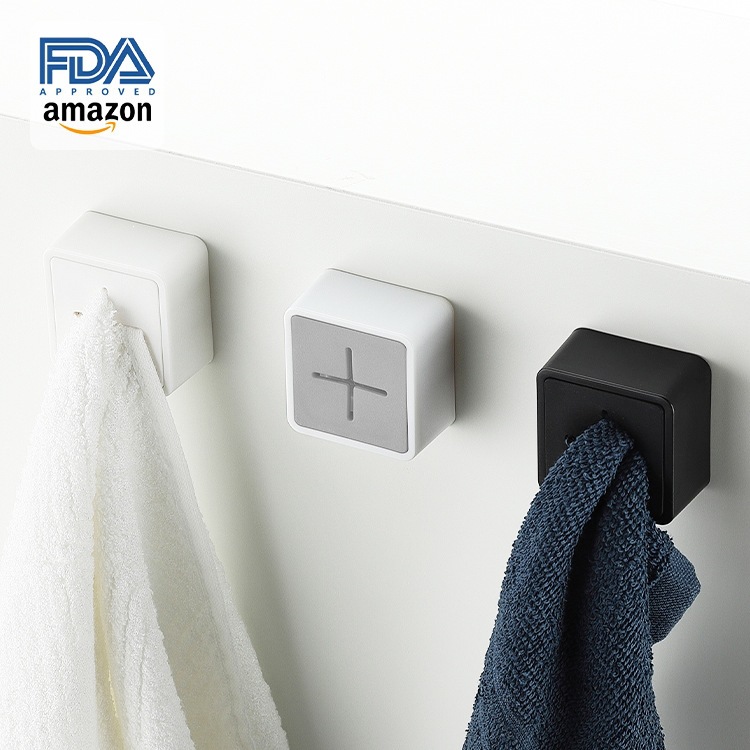 Silicone Kitchen Organizer, Creative Kitchen Storage Towel Clip, Plastic Towel Storage Plug, Towel Hook, Door Back Hook