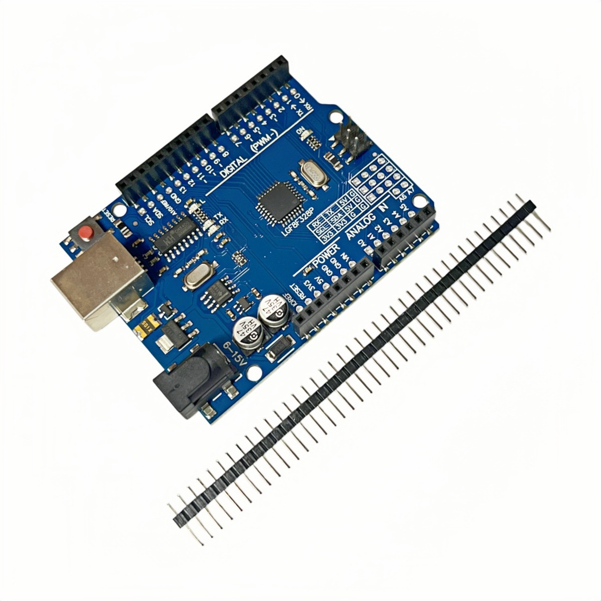 LGT8F328P UNO R3 Development Board—Replaces the ATmega328P Microcontroller Module; Arduino-Compatible