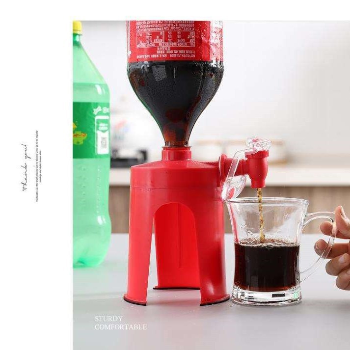 Second generation creative hand-pressed coke bottle reversing water drinker carbonated beverage reversing machine home beverage machine coke machine