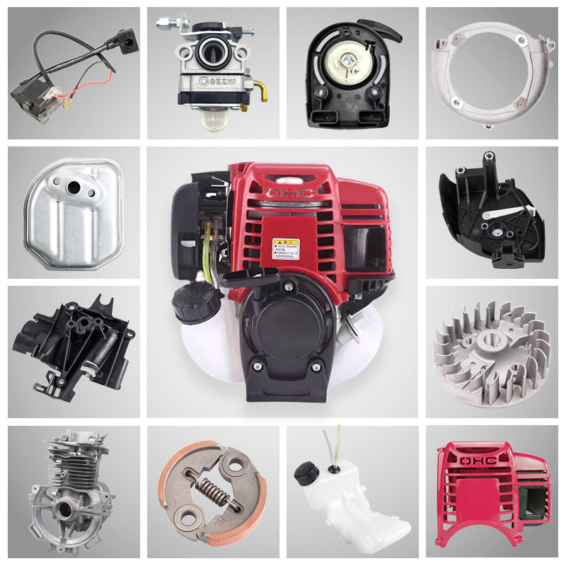 140 lawn mower accessories all four-stroke gasoline engine GX35 engine drawbar spark plug high pressure packing pump