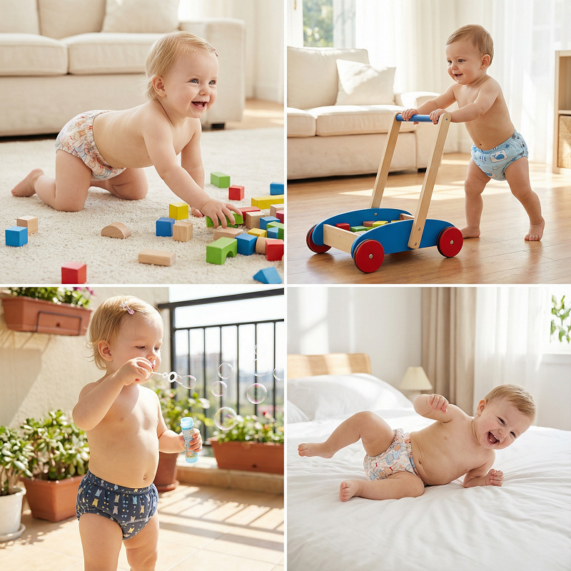 Cross-border training underwear washable diaper learning diaper baby summer clothes
