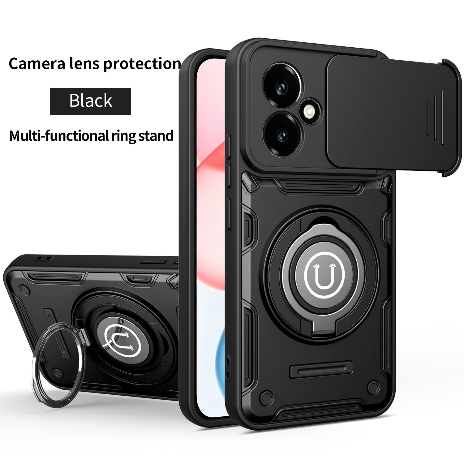 Compatible with Huawei Honor 600 Smart AITO window‑opening phone case, X9D car-mounted magnetic shockproof protective case