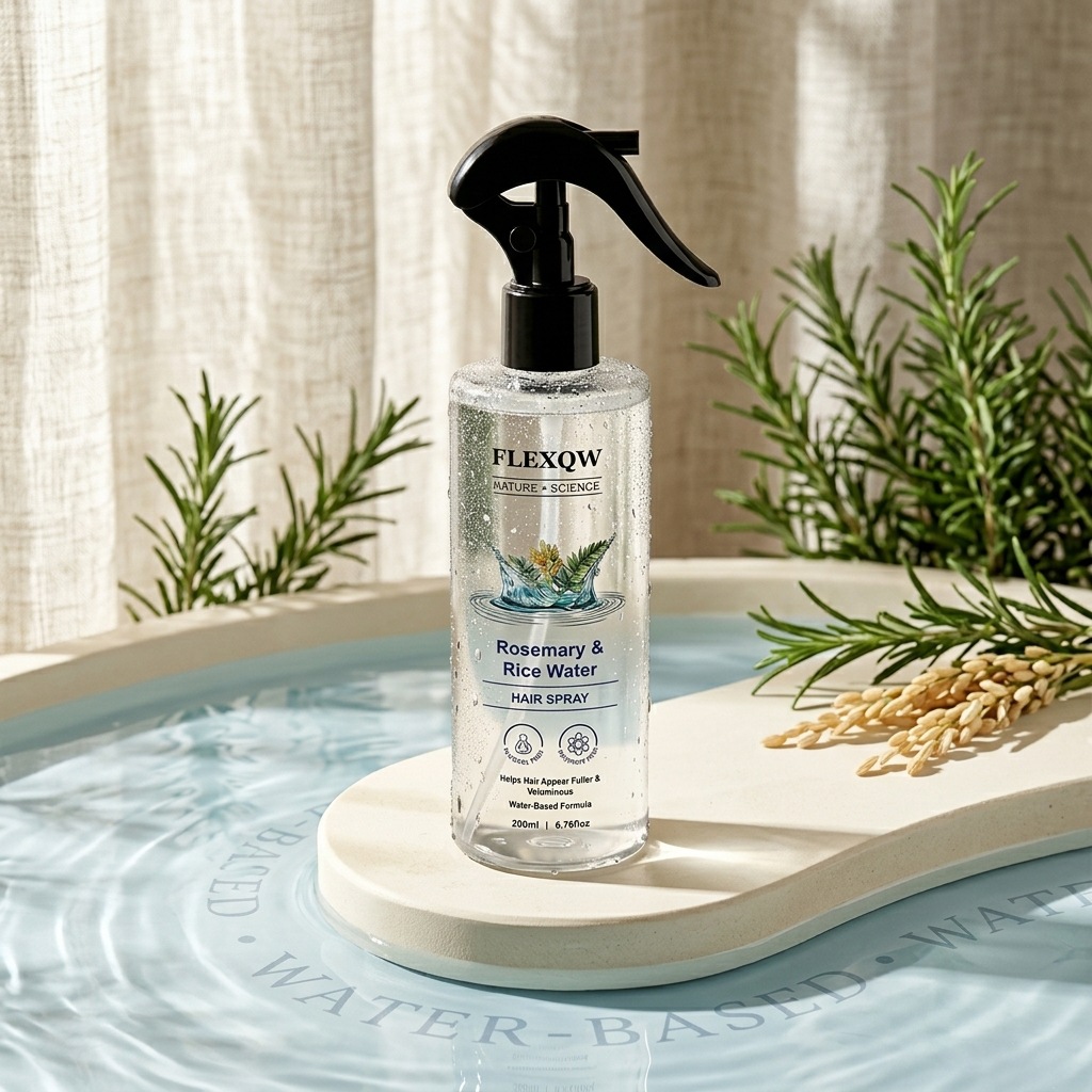 Rosemary Hair Care Spray – Nourishing, Leave-In Treatment for Soft, Smooth, Shiny, Hydrated, Voluminous, and Luscious Hair