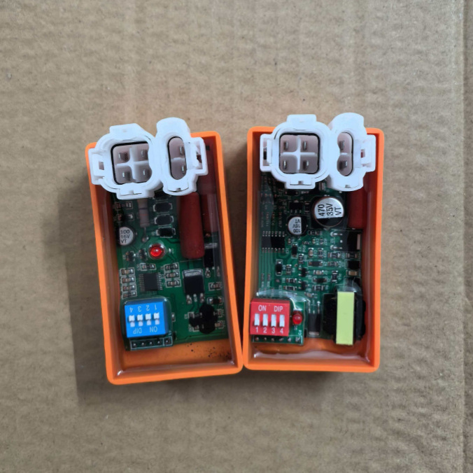Motorcycle Ignition GY6 125, GY200—With DIP Dial Switch, 6-Pin DC/AC CDI