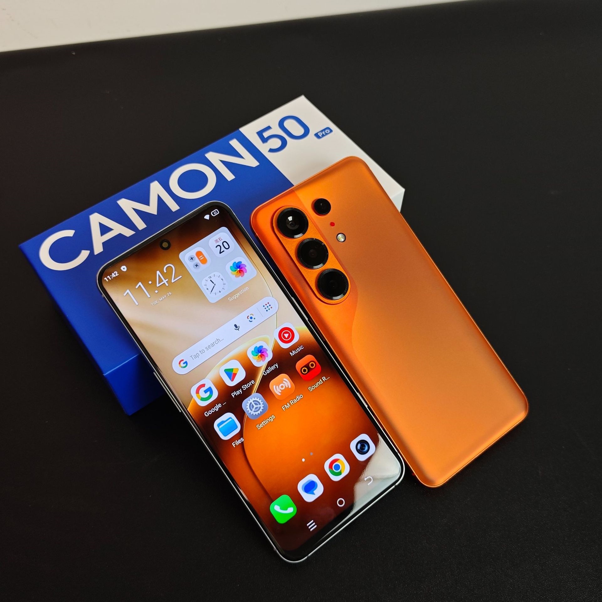The new cross-border Android phone, the Camon50 Pro, is a 7.3-inch smartphone with a brand new large screen.