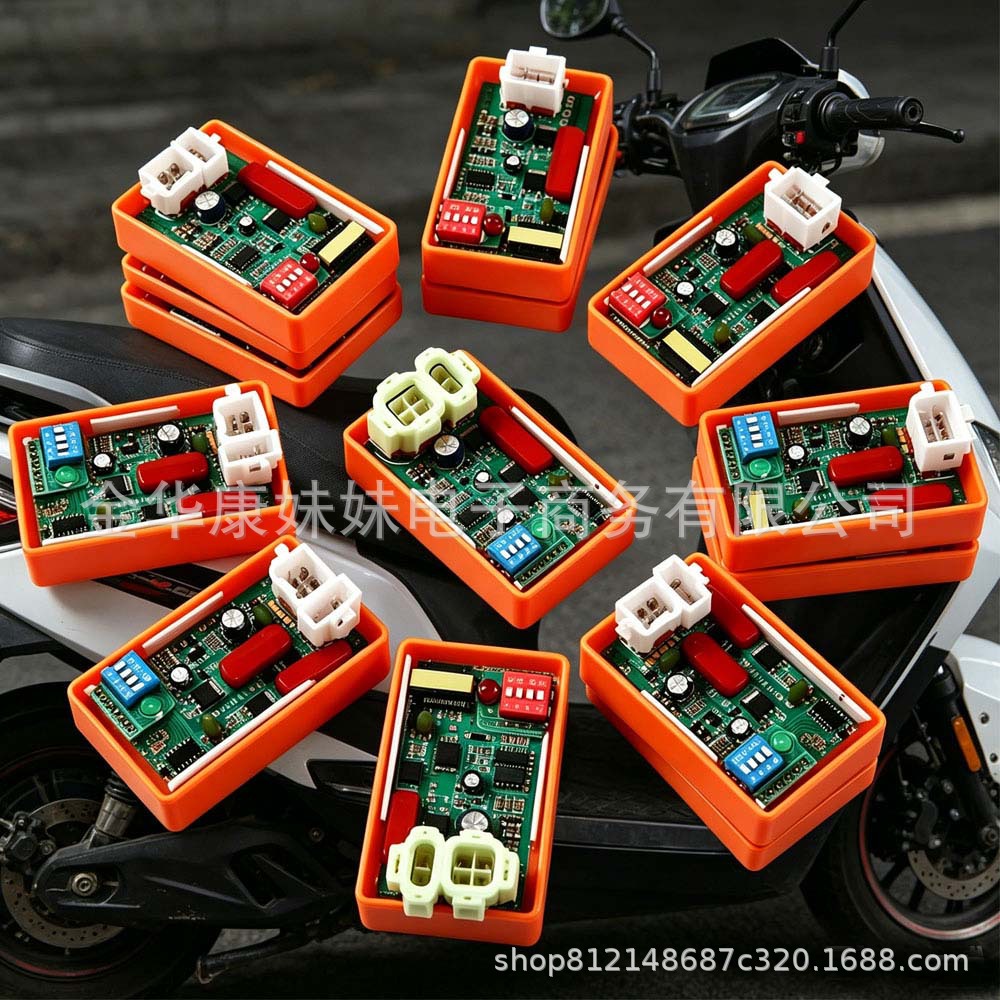 4/5/6-pin AC/DC current with DIP switch and digital voltage multiplier, motorcycle igniter