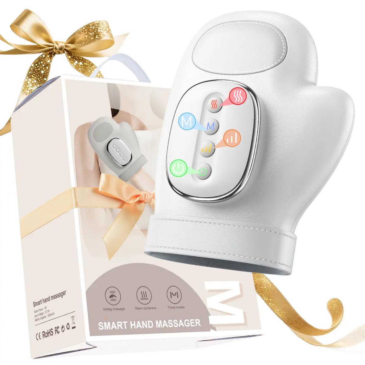 Off-the-shelf cross-border hand massager simulating the human hand pinching multifunctional hand massaging finger joint heating air bag