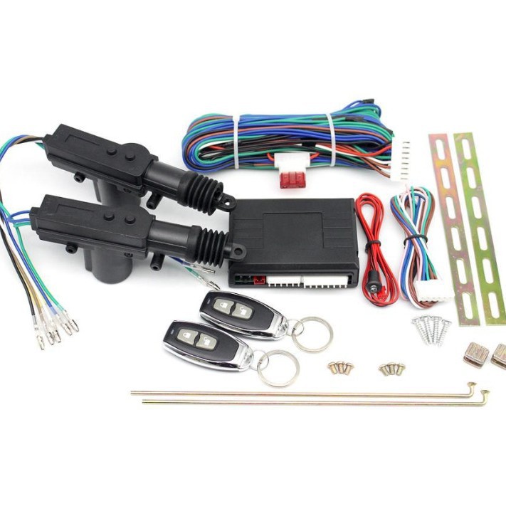 Central locking 12V car remote control central lock keyless entry motor system, one‑control‑one‑motor