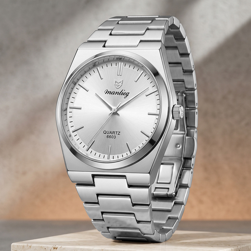 Brand high-end men's watches steel band watches non-mechanical men's watches manufacturers direct sales fashion men's watches foreign trade