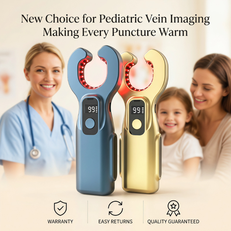 Infant vascular scanner Venous vascular scanner to locate the vascular scanner to show the back of the hand to check the vascular scanner