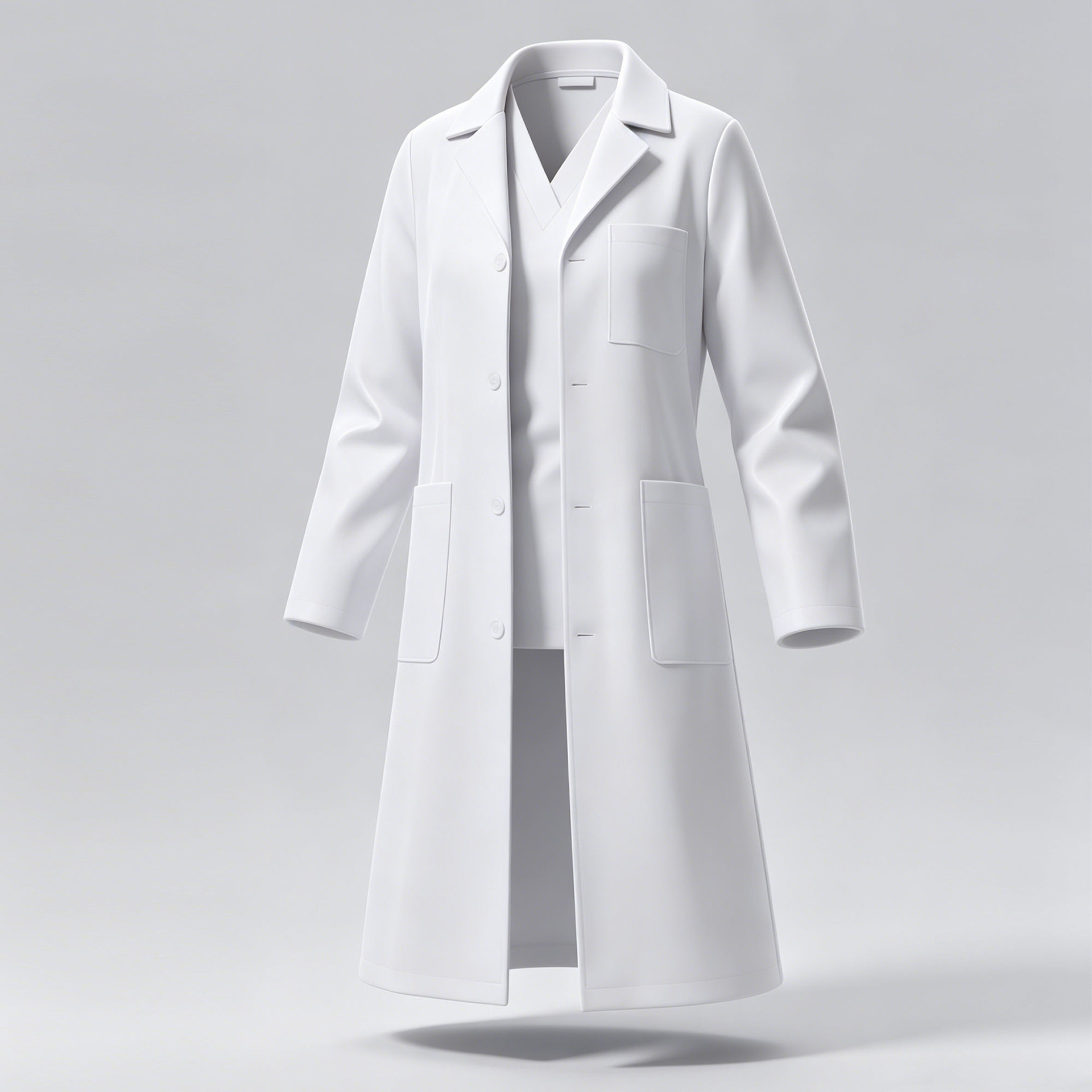 White building short sleeve female doctor male doctor long sleeve laboratory lab coat nurse cosmetic hospital dental eye clinic