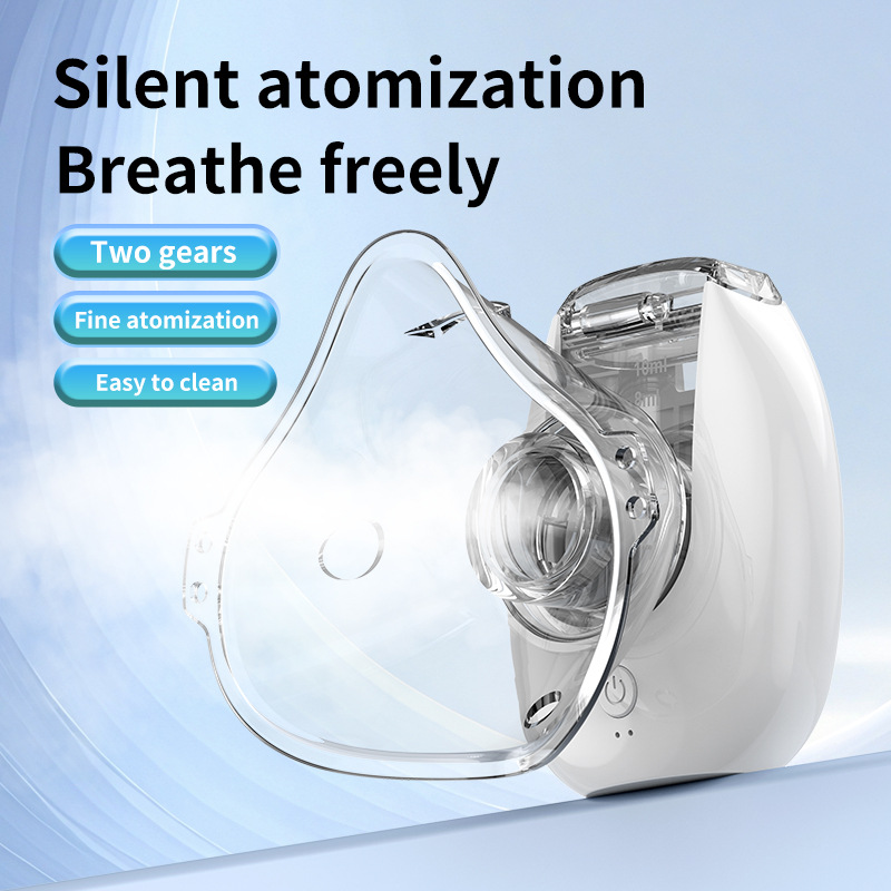 Outdoor English style handheld spray microgrid ultrasonic cross-border portable household spray handheld spray