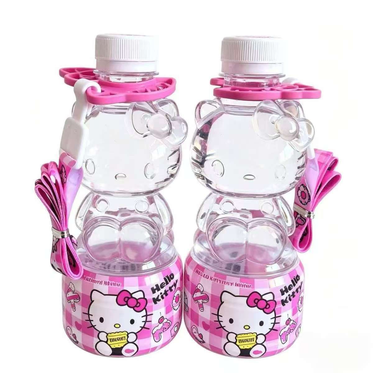Thai Hello Kitty mineral water and purified water, complete with original lanyard—Kitty design, 713ml × 12 bottles, shipped in original carton