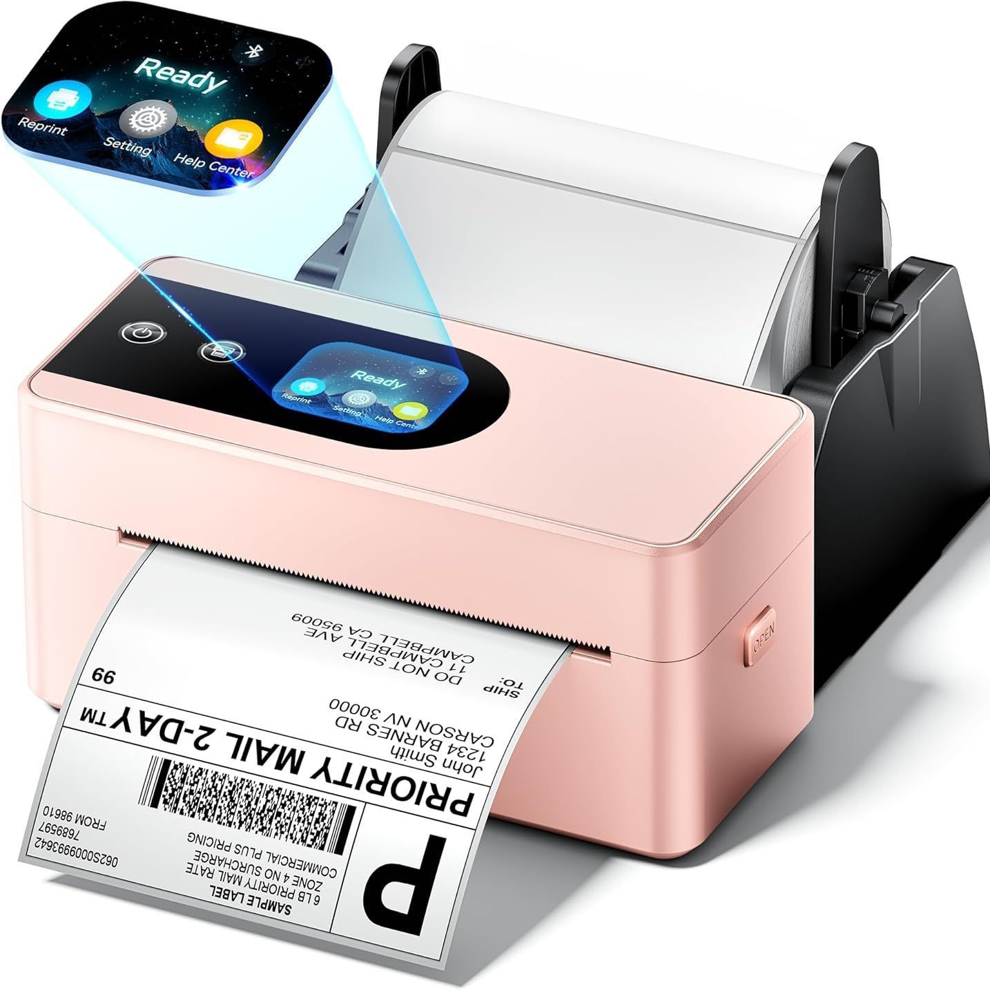 Phomemo PM64D Express Printer: Thermal, Bluetooth, Ink-Free, High-Definition Shipping Label Printer—Dual Printing, Cross-Border Wholesale