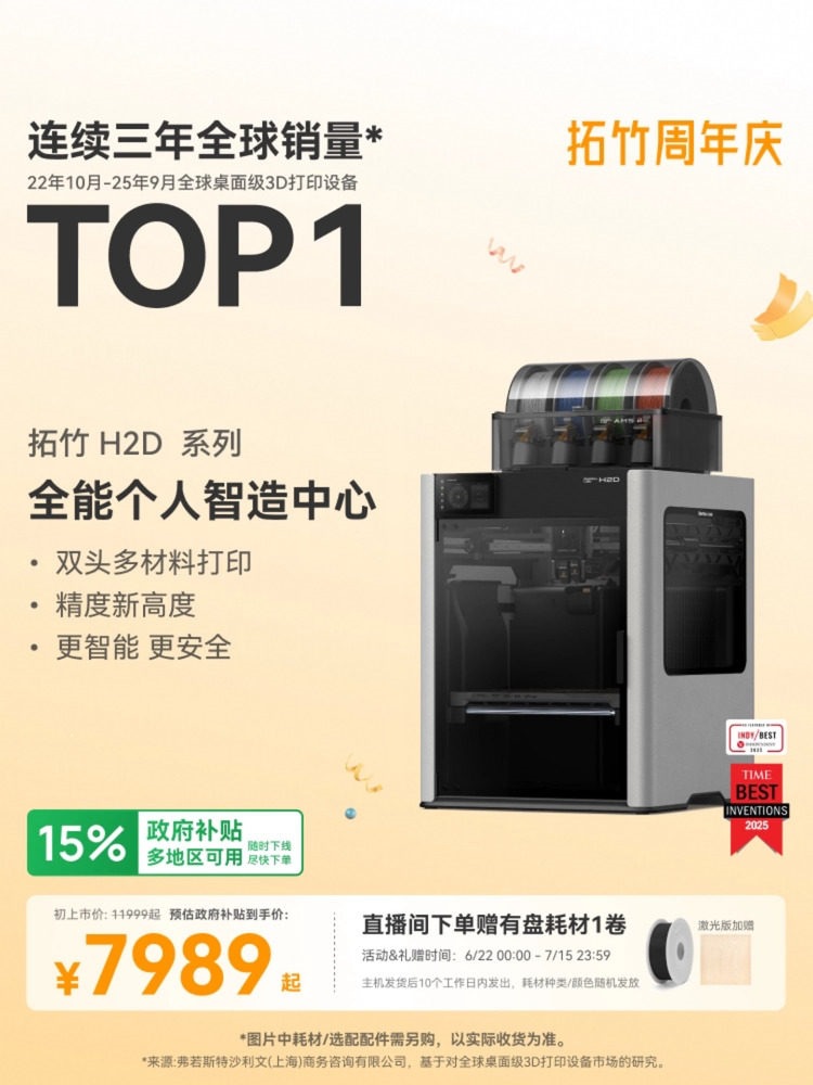 3D printer for laser engraving, molding, and painting with 4x1 high-precision, large size for home use