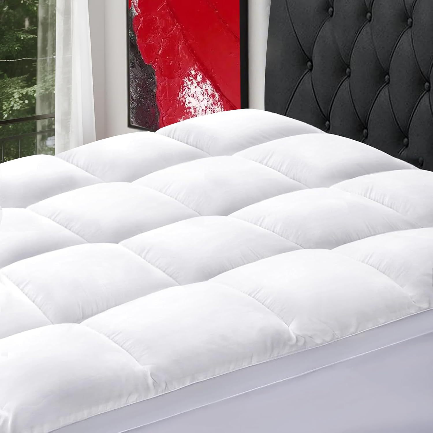 3D mattress with 600g filling, student dormitory single soft bed mattress, tatami‑style topper, cross‑border top quality, feather‑like down