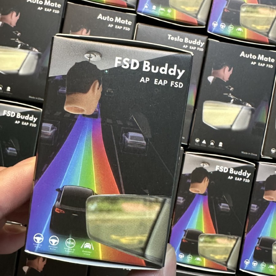 Tesla FSD/AP/EAP no-disturbance camera, soldier head model Y/3/X, car interior fragrance card accessories