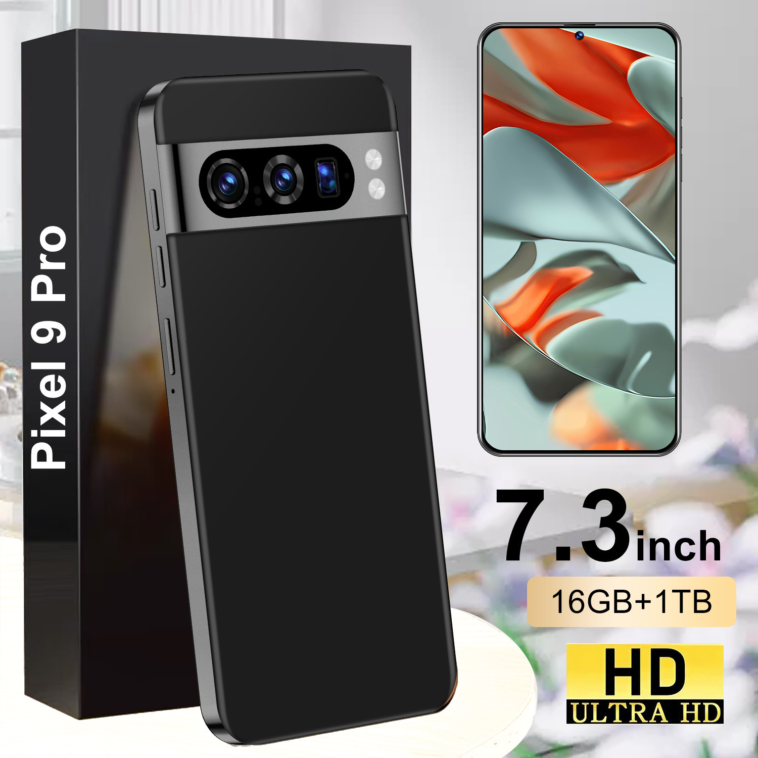 The new cross-border smartphone Pixel9 Pro from the manufacturer is available in 7.3 inch 16G + 1T Android phone