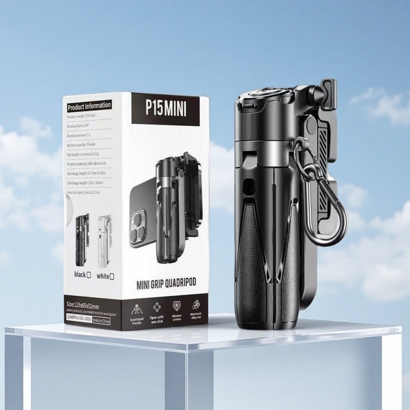 Universal Bluetooth Camera Shutter Release + Magnetic Phone Mount + Temporary Parking Sign for Cars