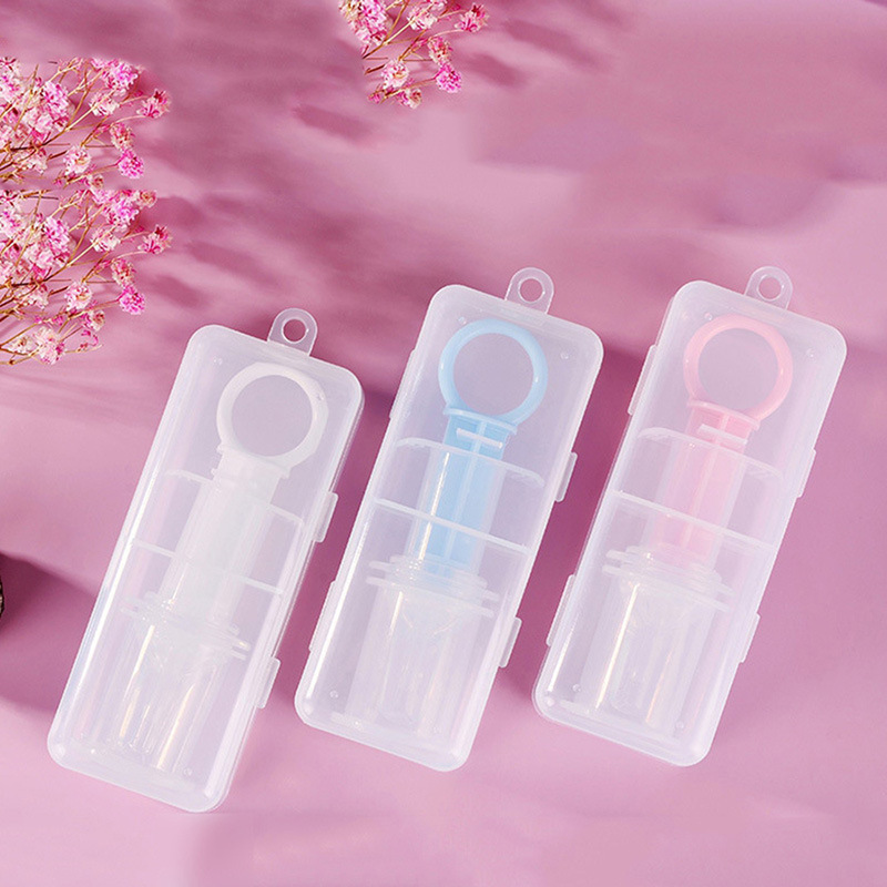 Silicone dropper, children’s and baby’s medicine dispenser, manufacturer‑supplied medication set for administering medicine