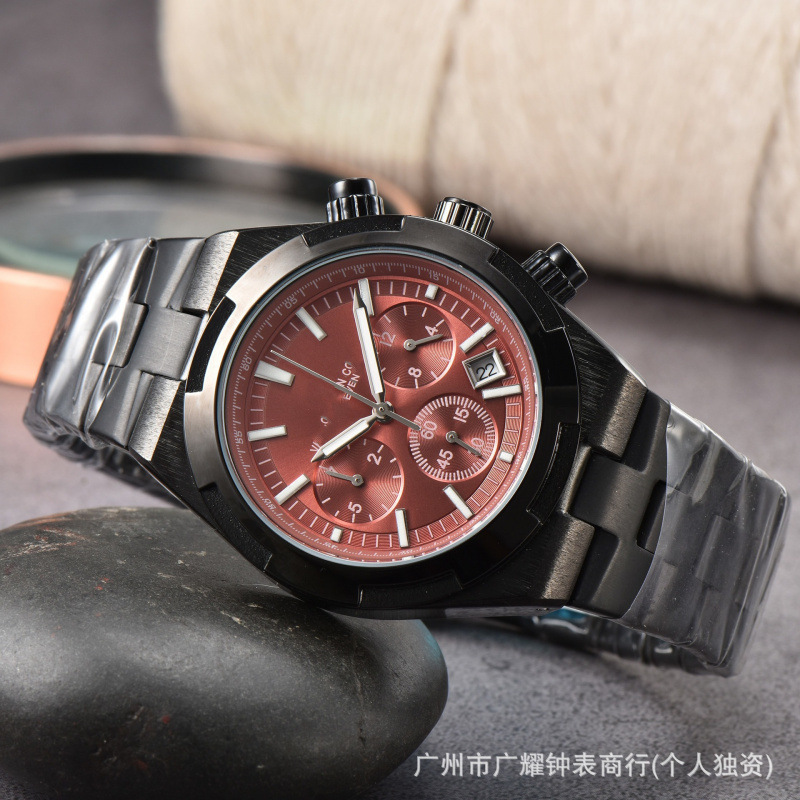 New luxury Vacheron Constantin Overseas series fully automatic mechanical watch with six hands, date display, and luminous features—wholesale for men