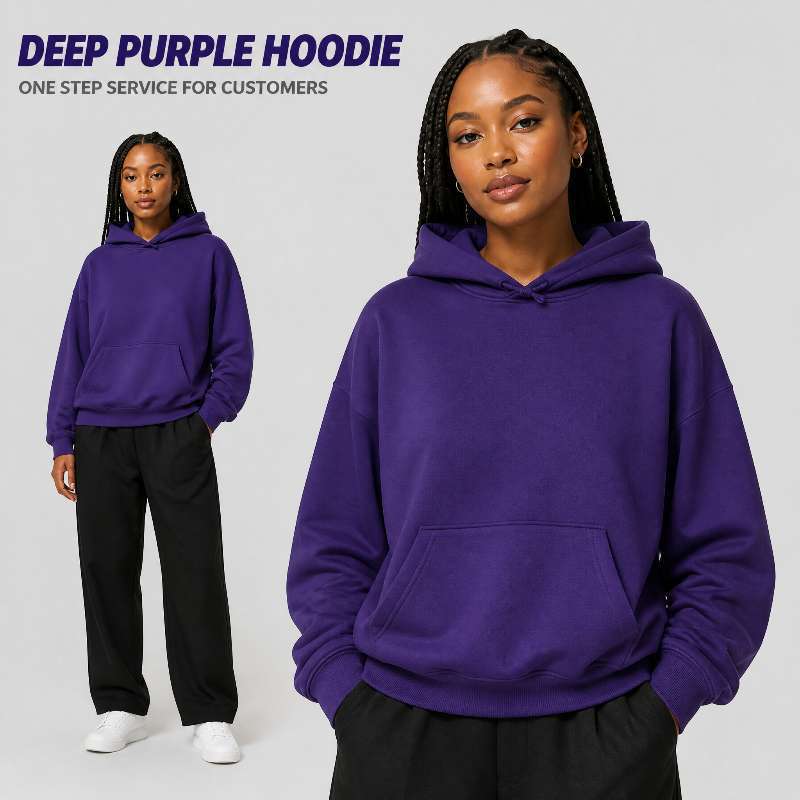 Custom New Design: 220g Fabric, European Sizes, Factory Direct Supply—Wholesale Customized Autumn/Winter Sports Pullover Hoodie, Loose Fit