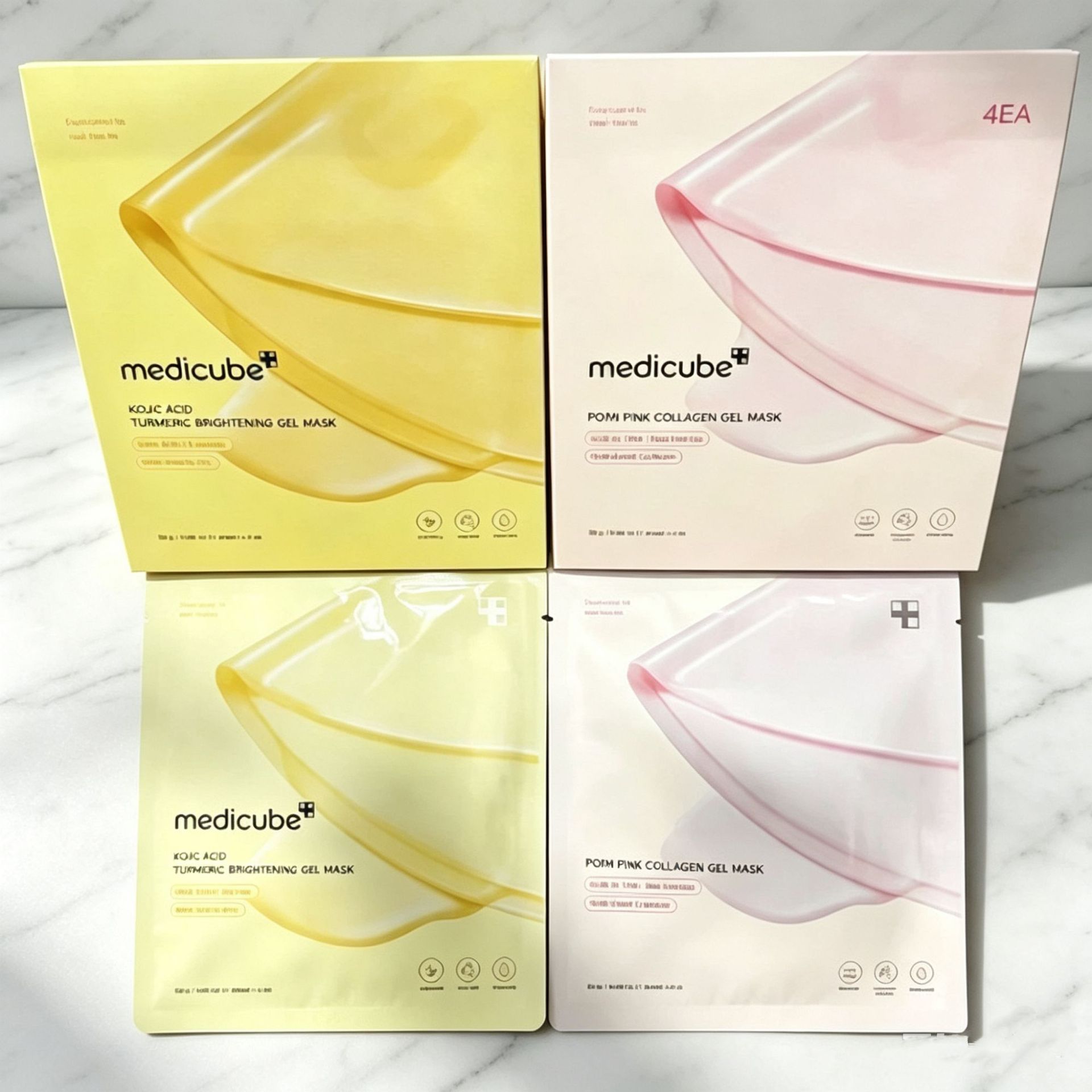 Cross-border breakout medicube Meredith Autumn Mask pink jelly mask yellow refill humidifier factory wholesale