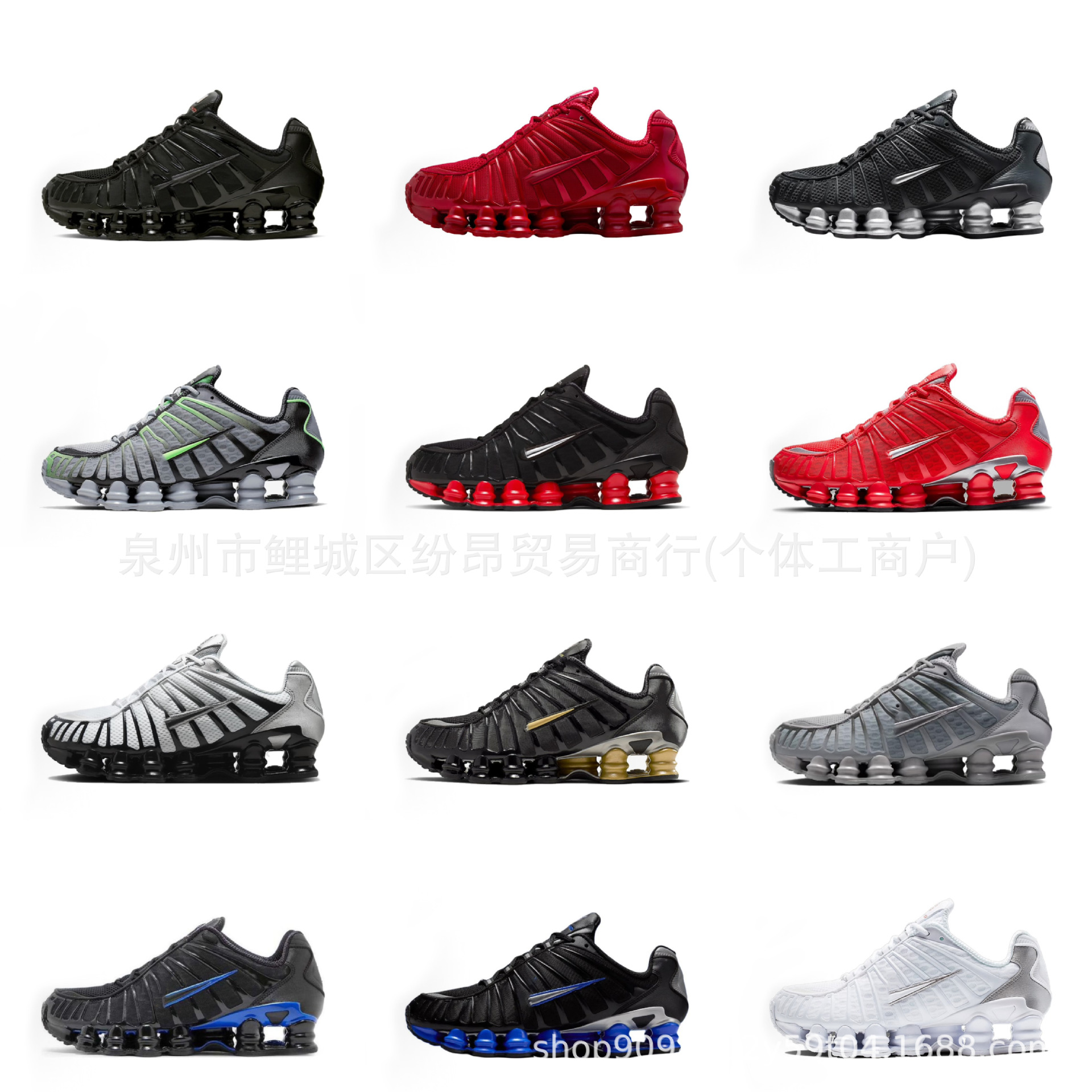 Athletic Shoes Shox Sports Shoes TL 13 column high heels for men and women Men's athletic single shoes Running shoes