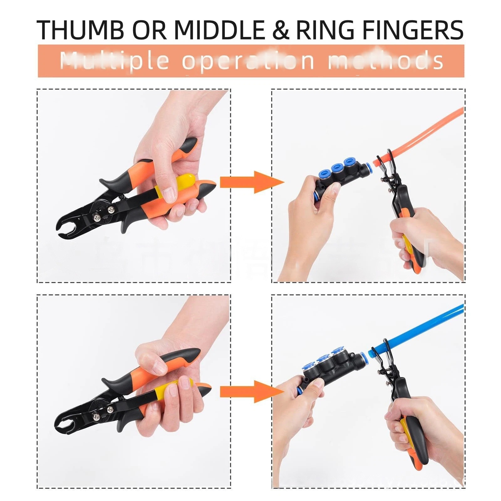 Cross-Border Bestseller: Push-to-Connect Disconnect Tongue Tool, Push-Connect Connector Removal Pliers