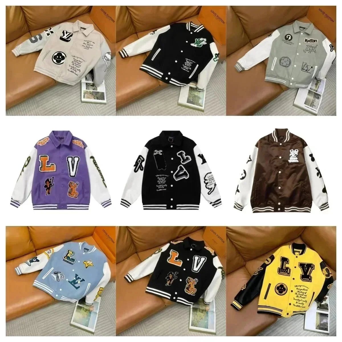 New stylish versatile baseball jacket.