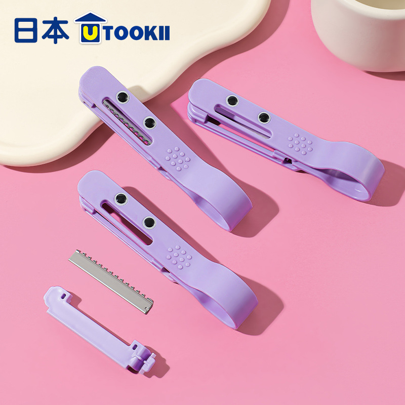 [Original] Portable Haircutting Tool for Bangs, Thinning Hair Gadget, Cute Home Use Bangs Scissors
