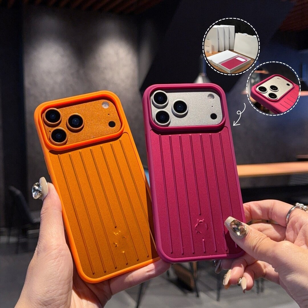 JIMMERVA is suitable for Apple phones 18 promax suitcase iphone 17 light luxury bright face 16 pro boxed
