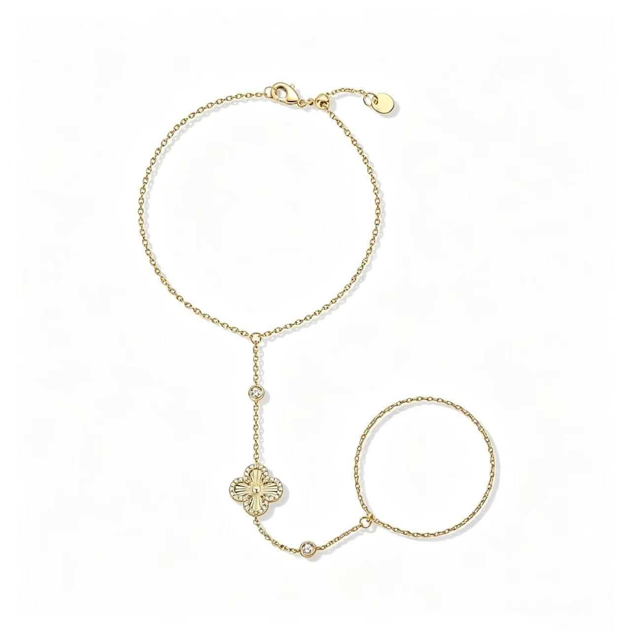 Cross-Border Fashionable All-Match High-End Niche Design Simple Cool-Style Unique 3D Bracelet for Women, Factory Wholesale