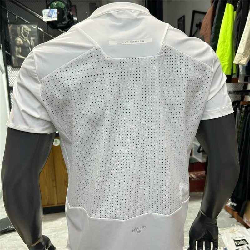 Fitness clothing men's track and field ice skating fast-dry summer T-shirt basketball training shorts sportswear overalls shorts men's t-shirt