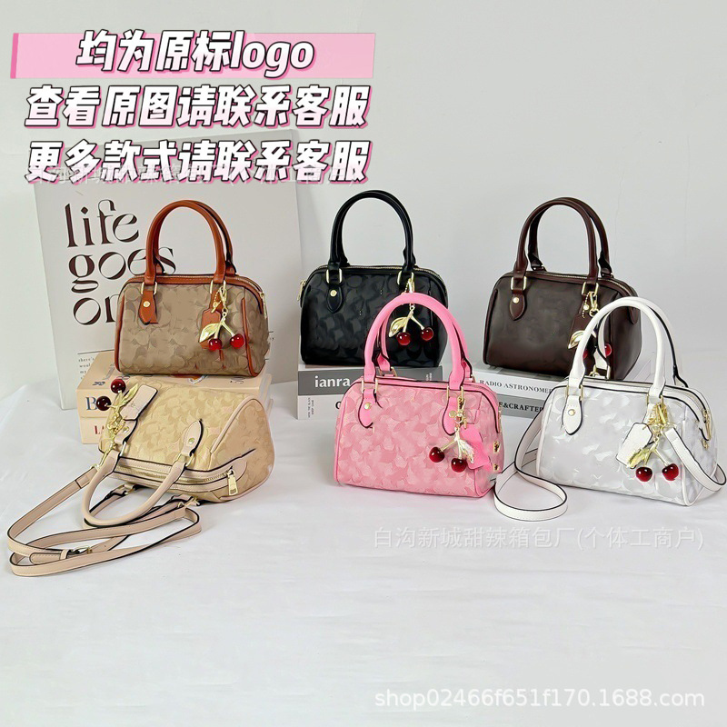 Cross-border best-selling small handbag for women, 2026 new style, fashionable Kuo Jia women’s bag with a high-end feel, printed commuter tote and crossbody bag.